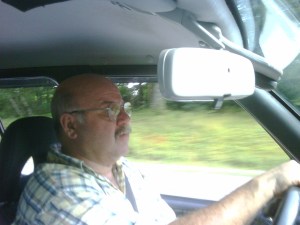 Person Driving a Car