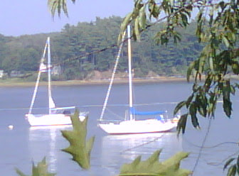 Boat at mooring